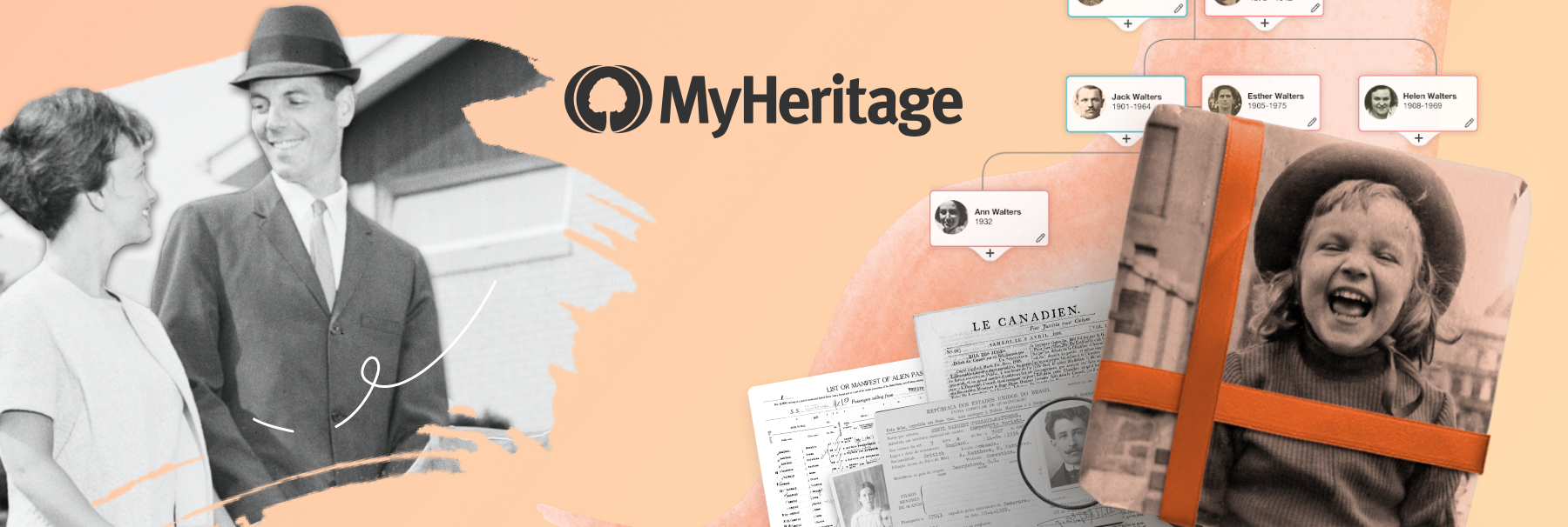 50% rabatt på Komplett-abonnemanget hos MyHeritage!