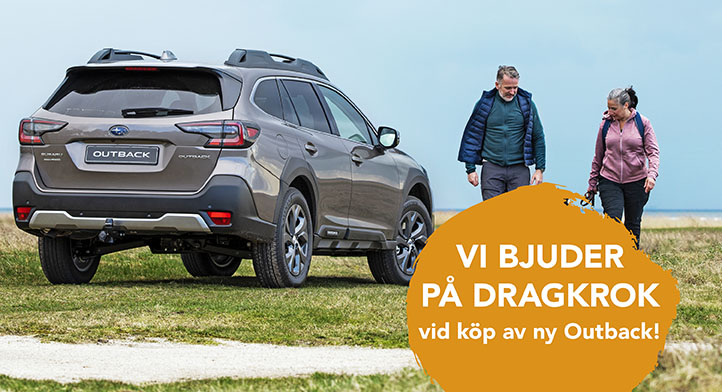 Upp till 34 000 kr rabatt på Subaru Outback!