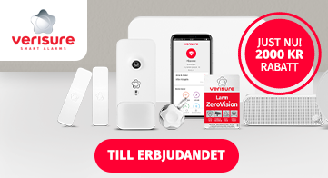 Verisure hemlarm för villa och lägenhet
