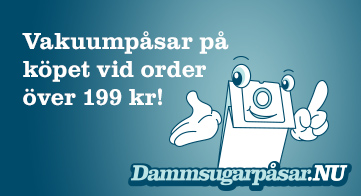 Vakuumpåsar på köpet