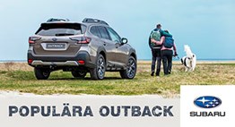 5% rabatt på Subaru Outback!