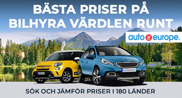 Hyr bil med upp till 30 % rabatt – välj Auto Europe!