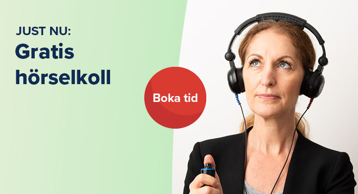 JUST NU! Gratis hörselkoll hos Audika