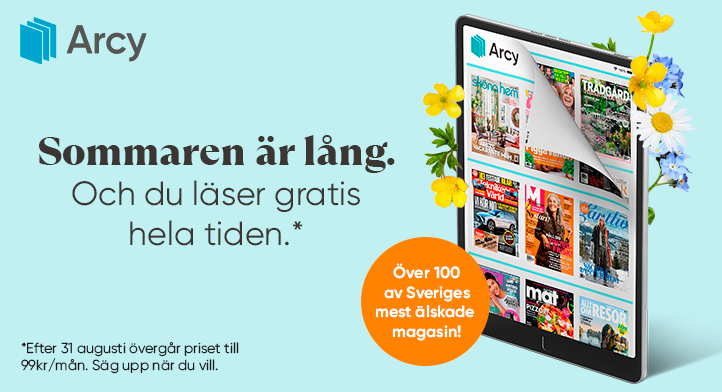 Läs dina favoritmagasin gratis hela sommaren!