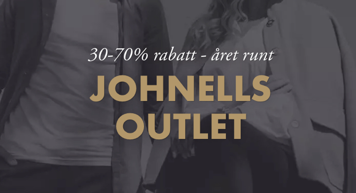 30-70% rabatt på Johnells outlet!