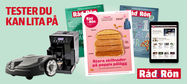 Nya tester från Råd & Rön - prova 3 nummer!