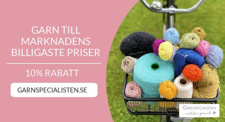 10% rabatt hos Garnspecialisten