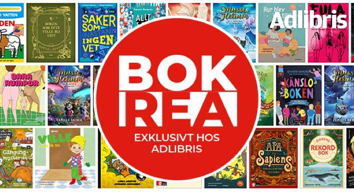 Populära böcker i bokrean hos Adlibris!
