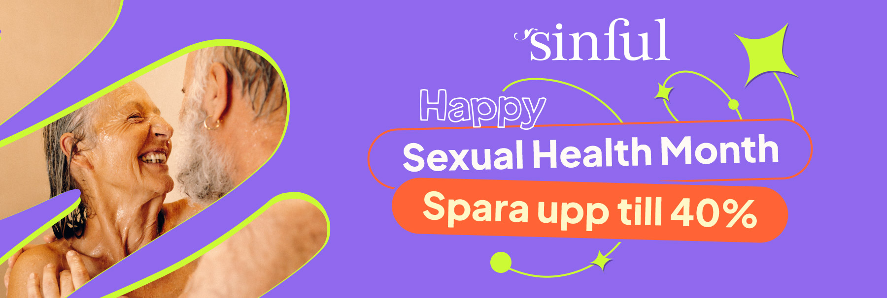 Sexual Health Month - Spara upp till 40% hos Sinful 💝