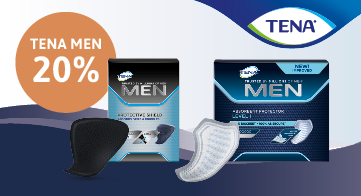 20% rabatt på TENA Men