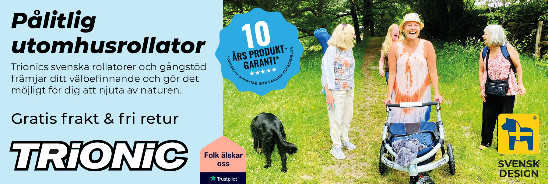 Beställ gratis produktkatalog från Trionic!