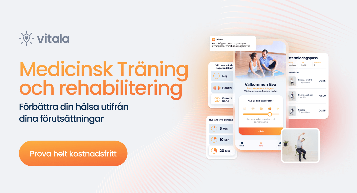 Kostnadsfri tillgång till medicinsk träningsapp