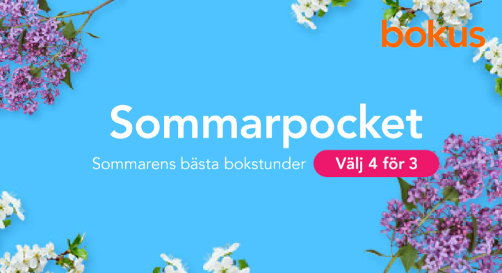 Sommarläsning - köp 4 pocket betala för 3 hos Bokus + 5% rabatt!