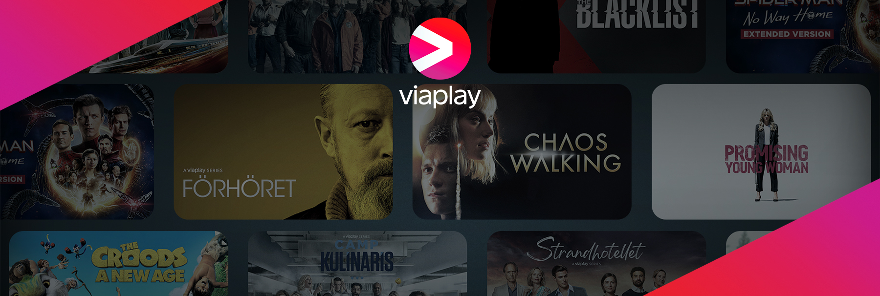 Filmer & serier - 3 månader till priset av 1 hos Viaplay!