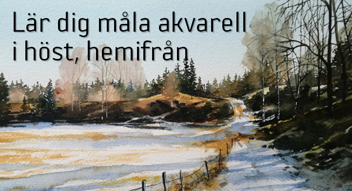 20% rabatt på valfri biljett hos Akvarellevent 10-12 november 2023!
