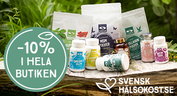 10% hos Svensk Hälsokost