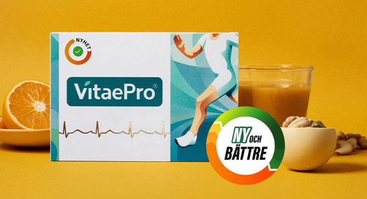 Testa VitaePro till 50% rabatt + gåva på köpet!