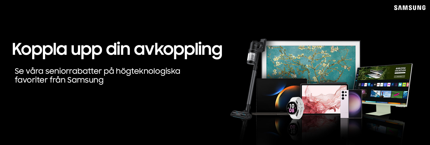 Upp till 50% rabatt på högteknologiska favoriter från Samsung!