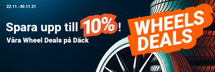 10% Black Friday rabatt hos Dackonline.se!