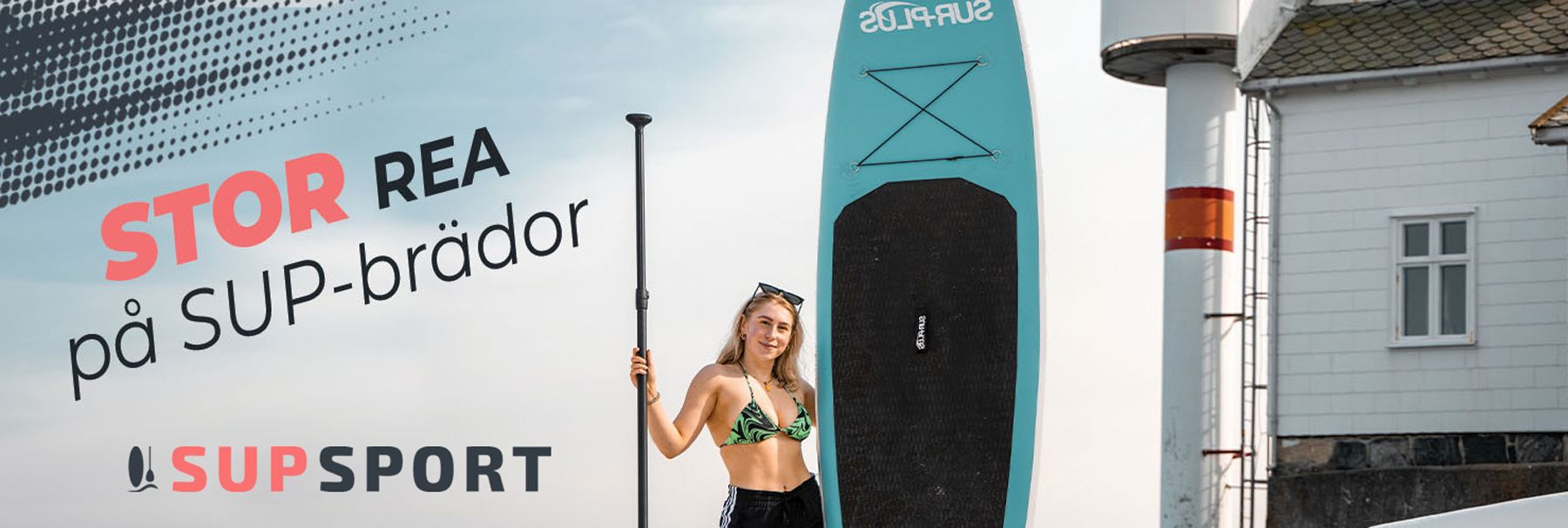 Upp till 60% rabatt hos SUP Sport!
